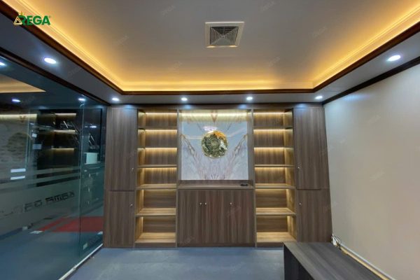 Tủ giám đốc kịch trần, thiết kế tinh tế Rega