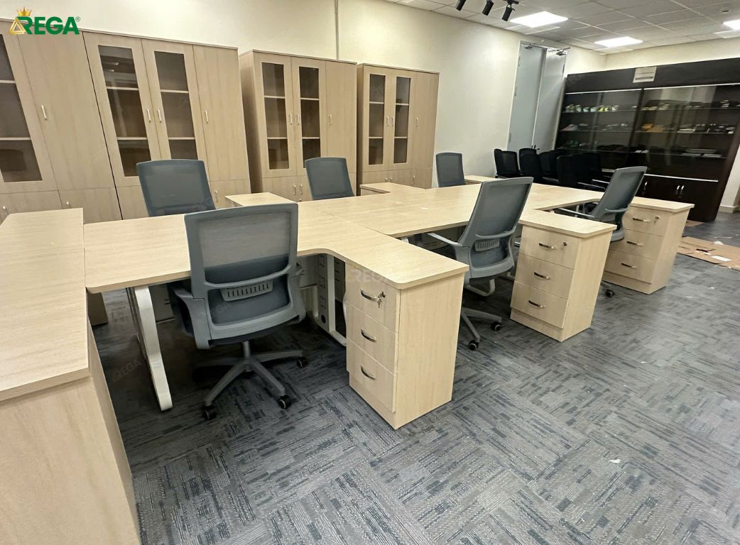 Không gian làm việc hiện đại tại Công ty Song Huy do Rega thi công