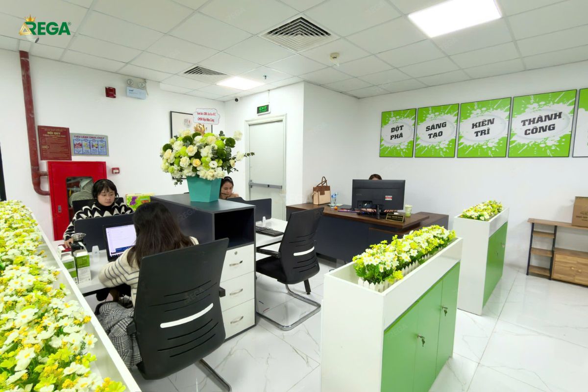 Không gian khu trưởng phòng hoàn thiện sang trọng
