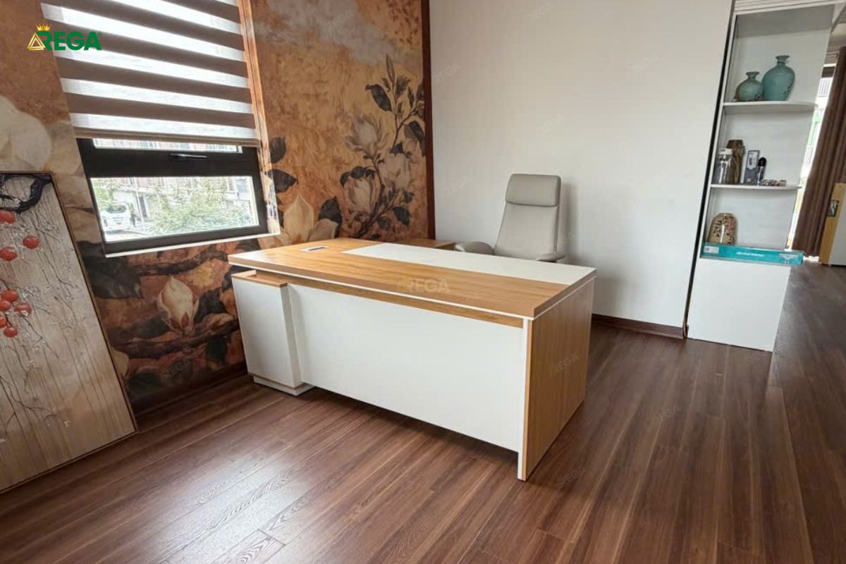 Khu vực bàn giám đốc RESOCO thiết kế hiện đại
