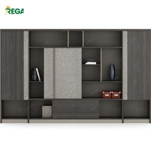 Hình ảnh cận cảnh thiết kế hiện đại của tủ tài liệu RT-G134.