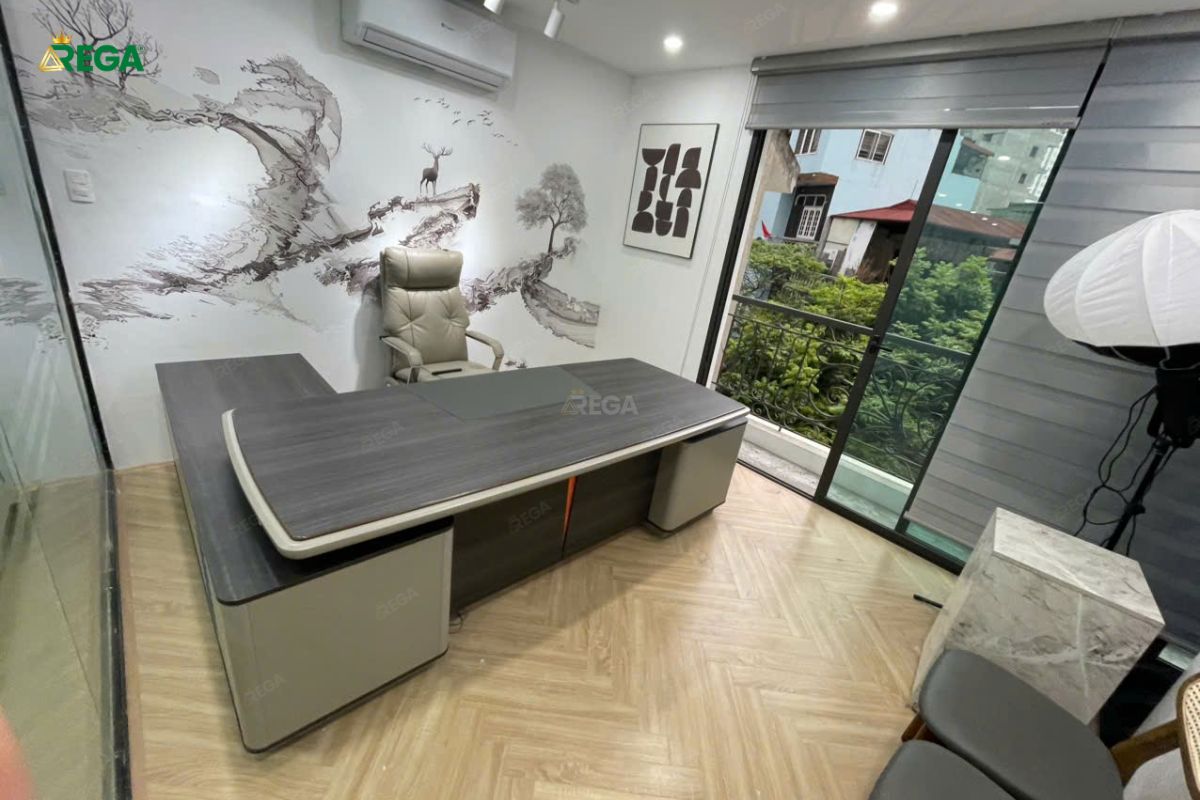 Rega Thi công văn phòng công ty Ebraco Bàn Ghế Giám Đốc Văn Phòng EBRACO Hiện Đại