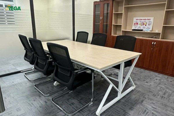 Hướng Dẫn Cách Lắp Bàn Họp Văn Phòng Đúng Kỹ Thuật Hướng dẫn cố định mặt bàn họp với khung chân
