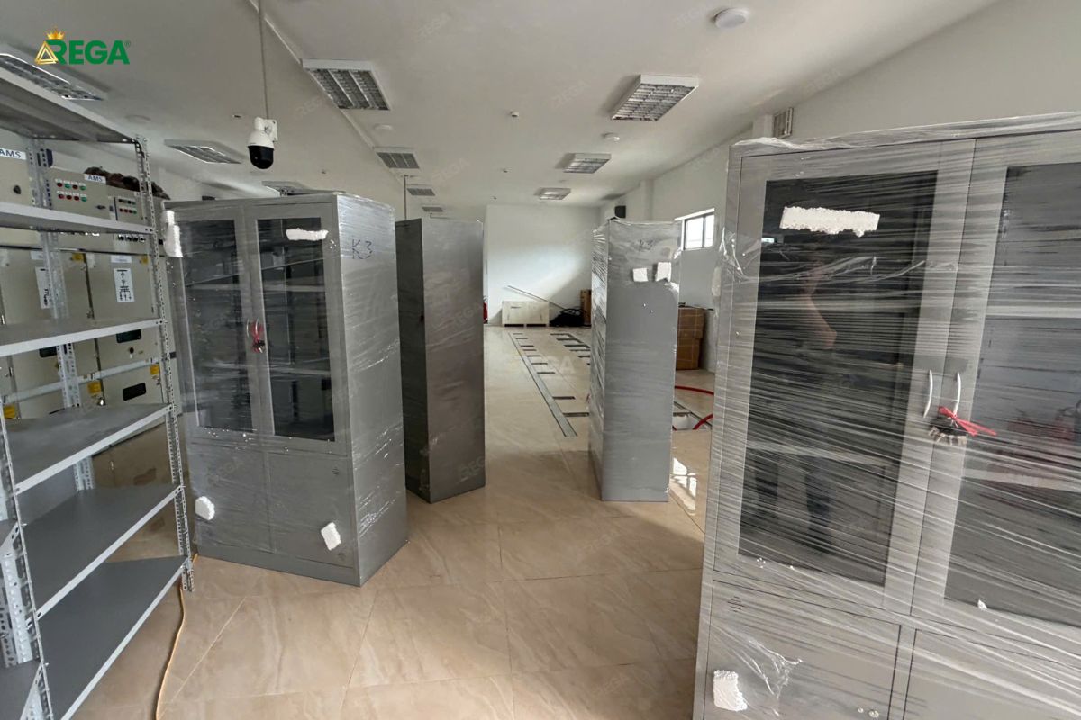 Hệ Tủ Kệ Sắt Lưu Trữ Hồ Sơ Thái Nam