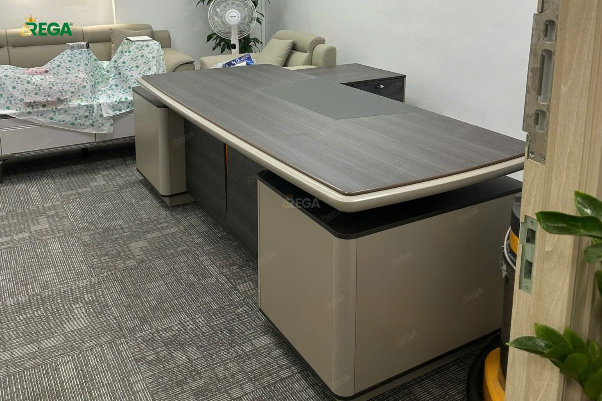 Rega thi công nội thất công ty PT HUB Phòng Giám Đốc PT HUB Hiện Đại Và Sang Trọng