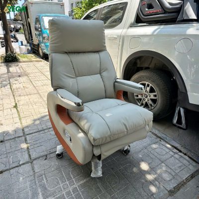Ghế giám đốc lưng cao – Thiết kế thoải mái cho lãnh đạo Ghế giám đốc ngả lưng phù hợp không gian làm việc lãnh đạo