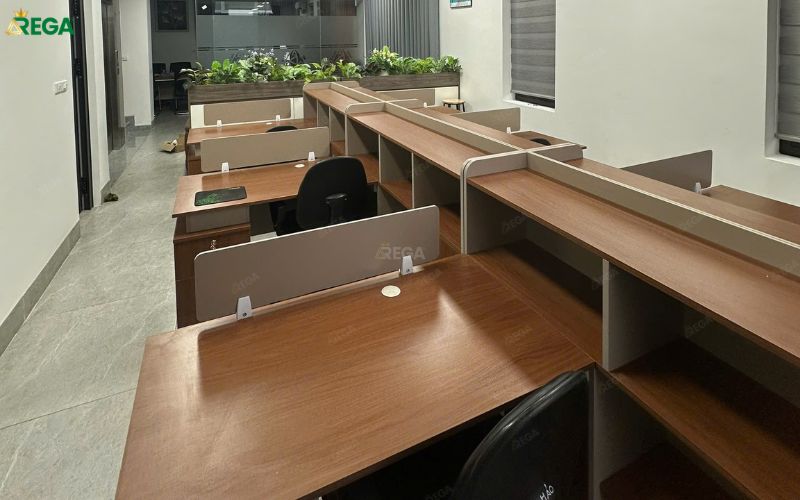 Nội thất văn phòng doanh nghiệp du lịch do Rega thi công