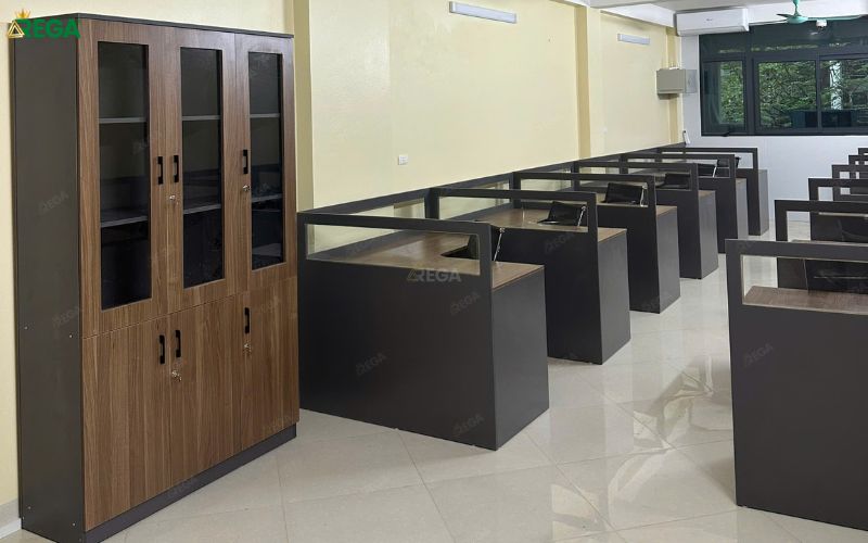 Tủ hồ sơ văn phòng Điện Máy Gia Phát hiện đại và đồng bộ không gian