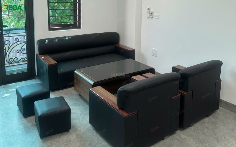Rega lắp đặt văn phòng tập đoàn Vinpharma Sofa Tiếp Khách Văn Phòng Vinpharma