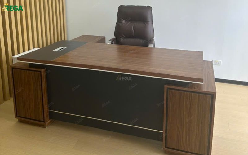Rega hoàn thiện nội thất cho Sanlian Việt Nam Rega lắp đặt bàn ghế giám đốc cho Sanlian Việt Nam