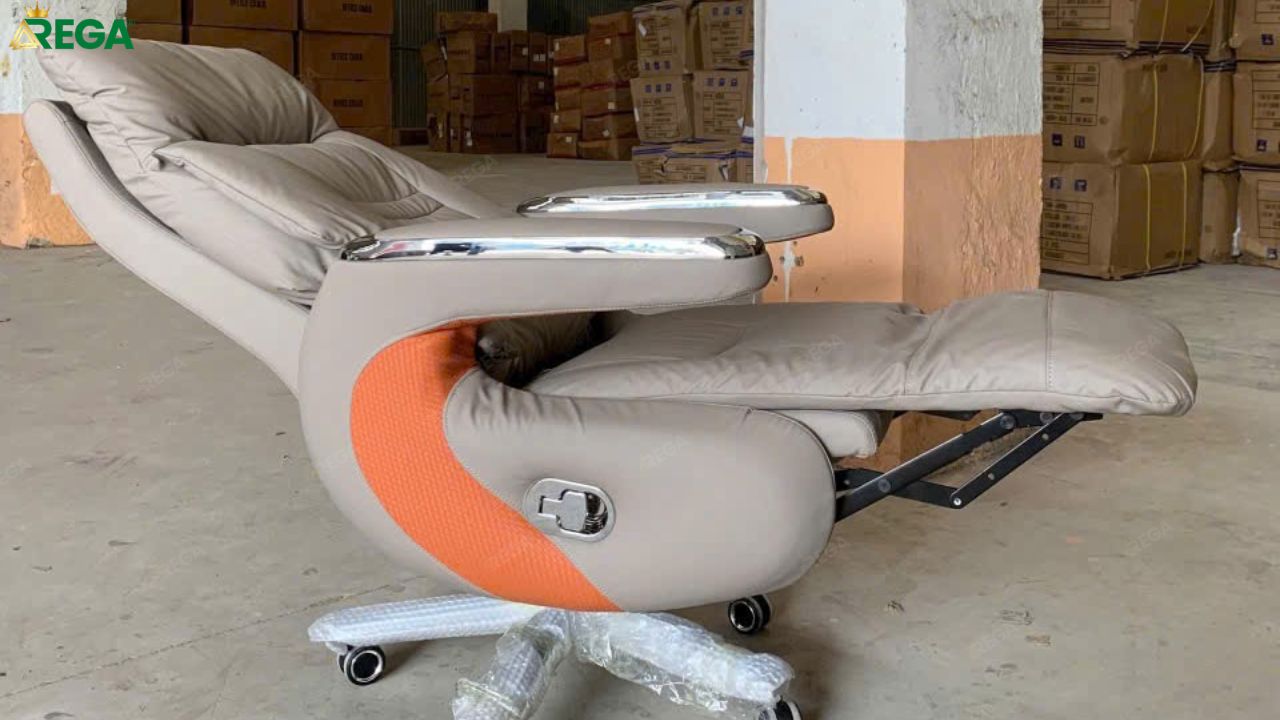 Ghế giám đốc cao cấp tích hợp tính năng ngả lưng thư giãn