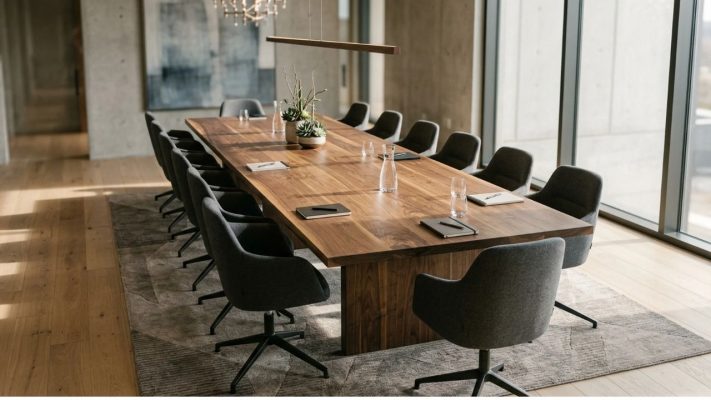 15+ Mẫu Bàn Họp Luxury Cao Cấp, Tiện Nghi Mẫu bàn họp luxury đẹp cho văn phòng