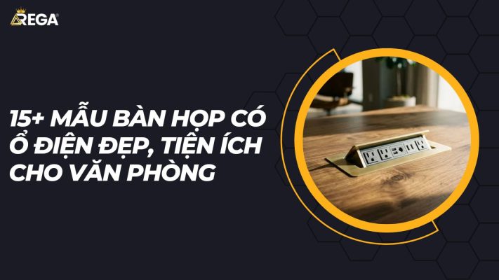 Bàn họp có ổ điện