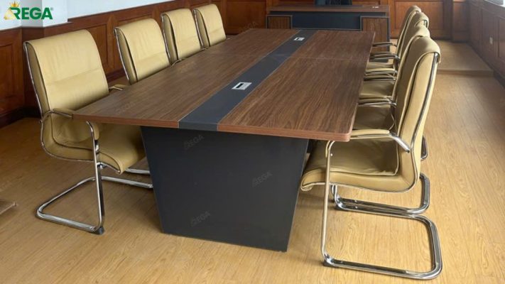 20 Mẫu bàn họp dài 3m rộng rãi, cao cấp cho văn phòng Nên chọn bàn họp 3m có thiết kế gọn gàng