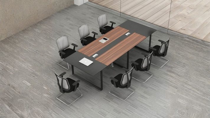 Bàn họp dưới 5 triệu: Kinh nghiệm chọn mẫu bền đẹp, giá tốt MFC là chất liệu phổ biến ở các dòng bạn họp dưới 5 triệu