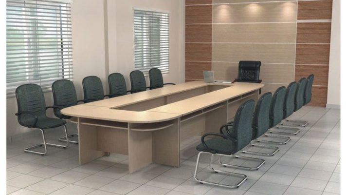 Top 20+ Mẫu bàn họp hình elip đẹp, hiện đại cho văn phòng Mẫu bàn họp hình elip văn phòng cao cấp