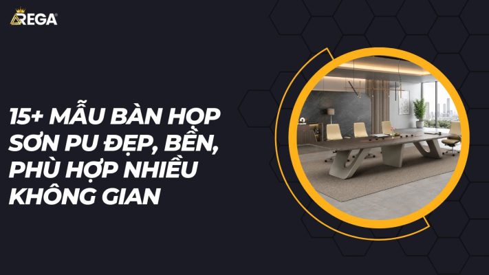 Bàn họp sơn PU