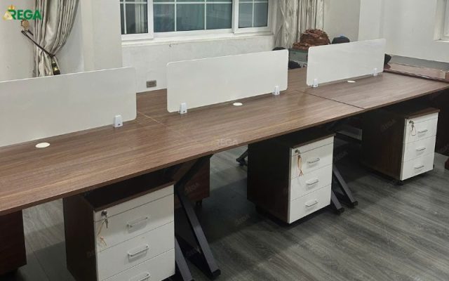 Rega thi công văn phòng công ty Nguyễn Đăng Group Phòng làm việc nhân viên tại Nguyễn Đăng Group