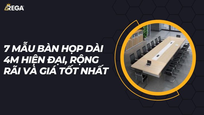 bàn họp dài 4m