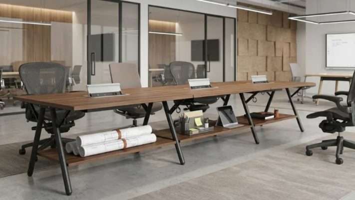 10 Mẫu bàn họp gấp gọn đa năng, tiện lợi cho văn phòng Chi phí bàn họp gấp gọn đa phần rẻ hơn các loại khác
