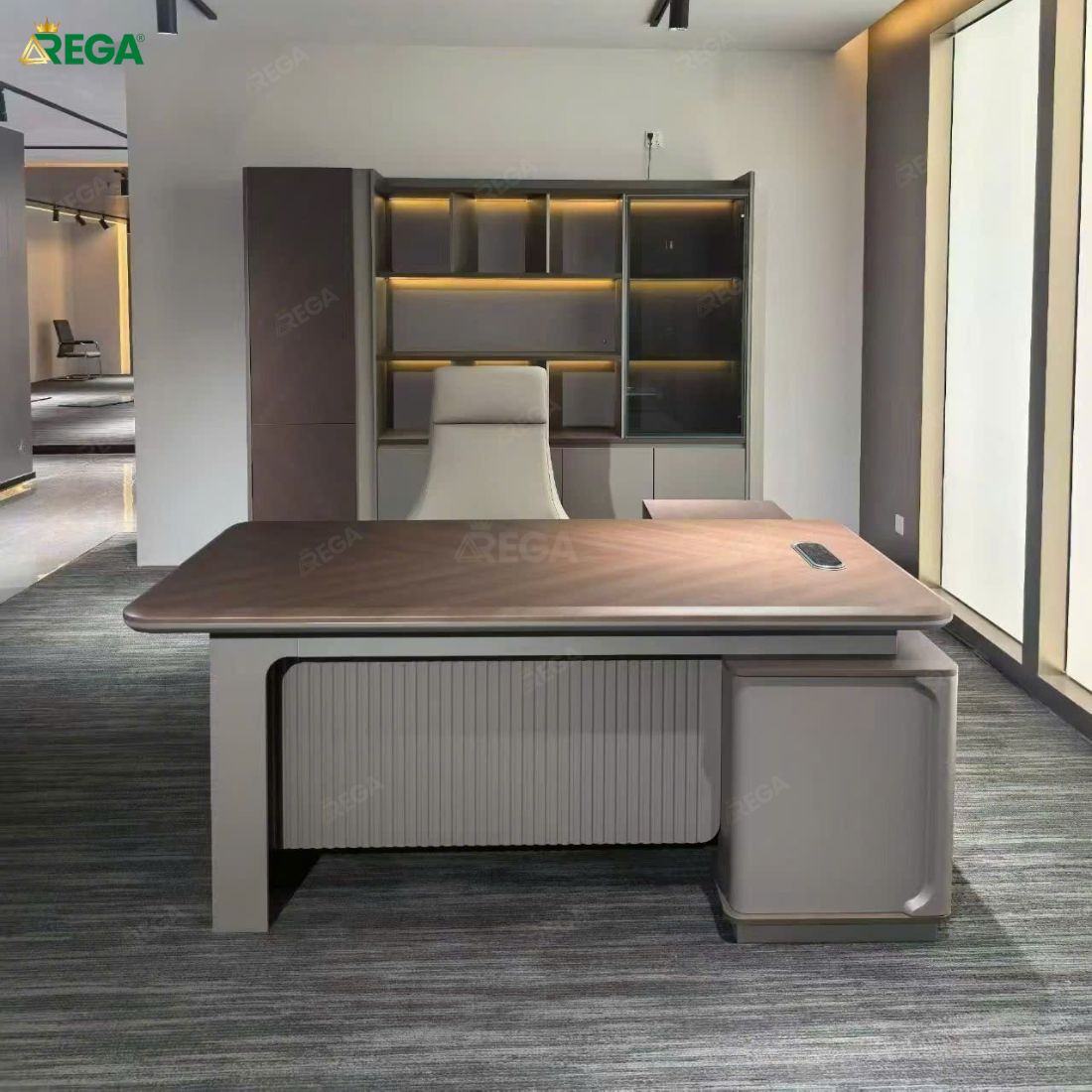 Chi tiết thiết kế bàn giám đốc REGA RGD150 Chi tiết thiết kế bàn giám đốc REGA RGD150