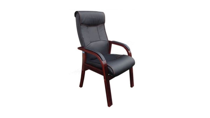 Ghế giám đốc phong cách cổ điển – Sang trọng, đẳng cấp Mẫu ghế giám đốc 4 chân gỗ dành cho phòng làm việc giám đốc