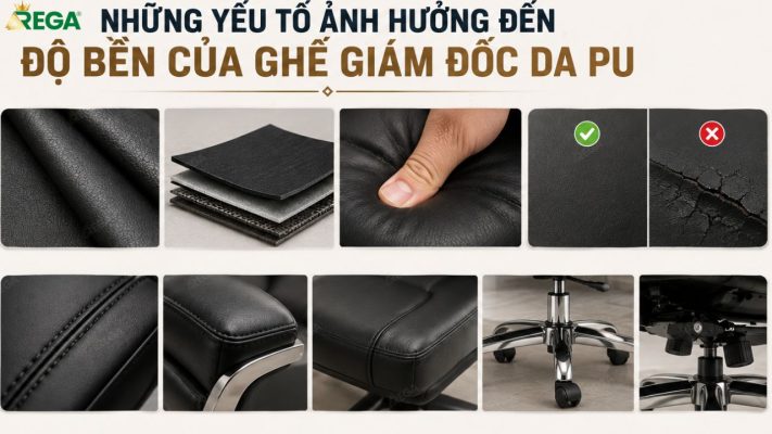 Tuổi thọ của ghế giám đốc là bao lâu? Các yếu tố ảnh hưởng đến tuổi thọ ghế giám đốc