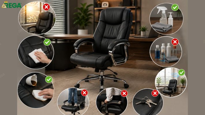 Tuổi thọ của ghế giám đốc là bao lâu? Vệ sinh đúng cách giúp ghế giám đốc sử dụng bền hơn