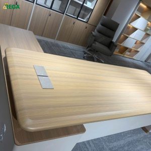 Chi tiết mặt bàn vân gỗ REGA BGDNK04
