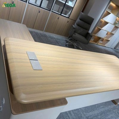 Chi tiết mặt bàn vân gỗ REGA BGDNK04