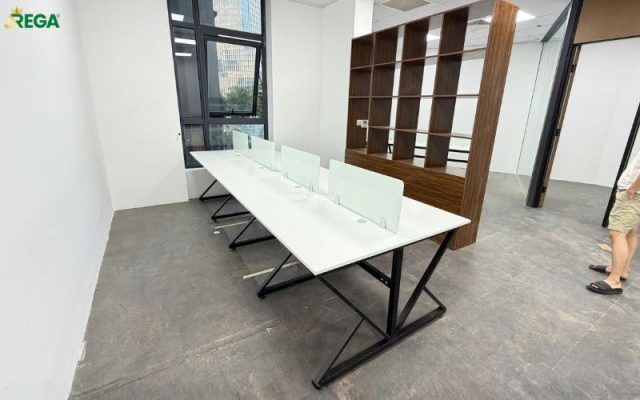 Rega thi công nội thất văn phòng Cục Bản Quyền Tác Giả Khu vực làm việc nhân viên Cục Bản Quyền Tác Giả do Rega thi công