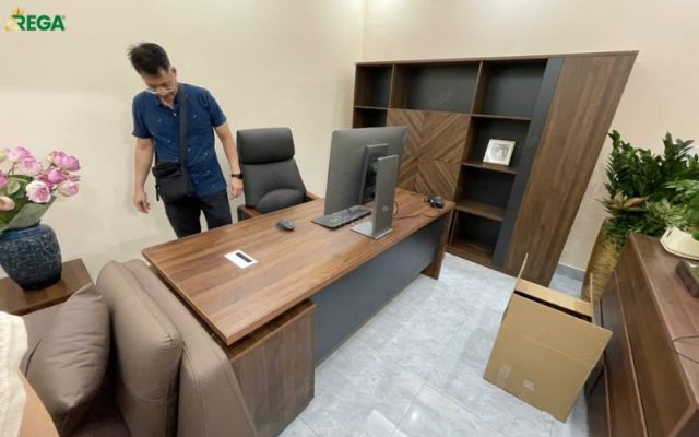 Rega thi công nội thất văn phòng Global Logistics Solution Tủ lưu trữ hồ sơ văn phòng Global Logistics Solution do Rega lắp đặt
