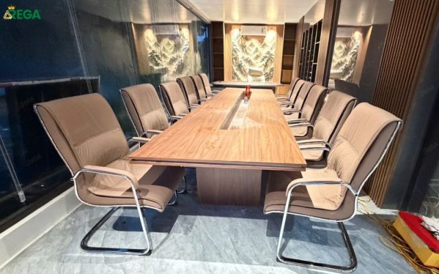 Rega thi công nội thất văn phòng Quang Minh Interior Bàn họp Quang Minh Interior thiết kế hiện đại